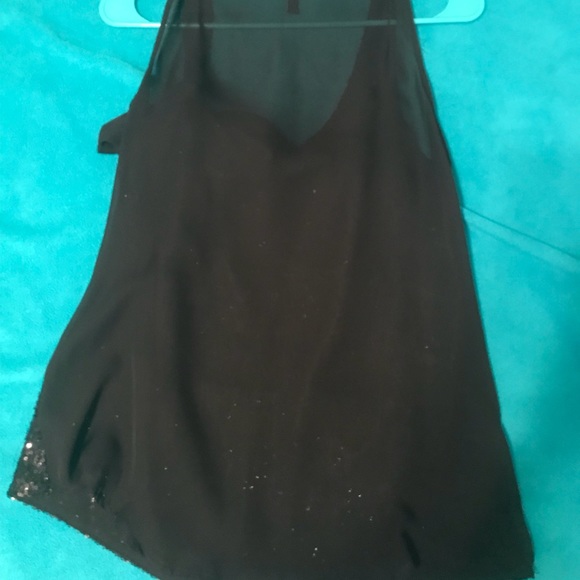 Sequined and sheer top - Picture 2 of 3